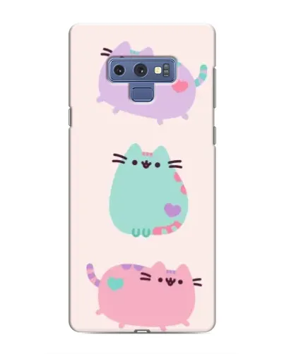 Чехол для Samsung Galaxy Note 9 с картинкой «Pusheen трио»