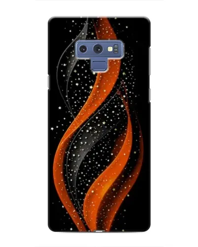 Чехол для Samsung Galaxy Note 9 с картинкой «Огненная звездная волна»
