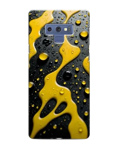Чехол для Samsung Galaxy Note 9 с картинкой «Жидкое желтое золото»