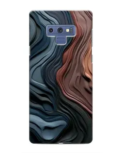 Чехол для Samsung Galaxy Note 9 с картинкой «Цветные волны каньона»
