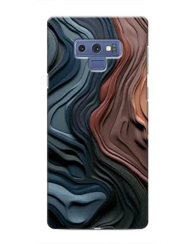 Чехол для Samsung Galaxy Note 9 с картинкой «Цветные волны каньона»