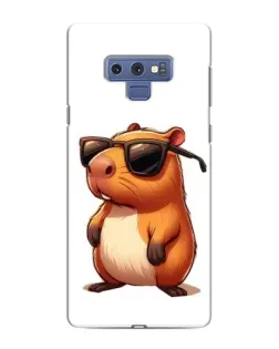 Чехол для Samsung Galaxy Note 9 с картинкой «Капибара в очках»