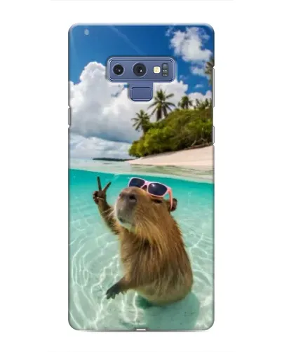 Чехол для Samsung Galaxy Note 9 с картинкой «Капибара на море» Чехол для Samsung Galaxy Note 9 с картинкой «Капибара на море»