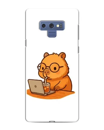 Чехол для Samsung Galaxy Note 9 с картинкой «Капибара с ноутбуком» Чехол для Samsung Galaxy Note 9 с картинкой «Капибара с ноутбуком»