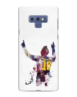 Чехол для Samsung Galaxy Note 9 с картинкой «Акварельный Месси Барселона» Чехол для Samsung Galaxy Note 9 с картинкой «Акварельный Месси Барселона»