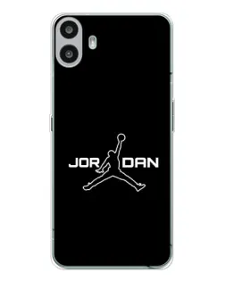 Чехол для Nothing CMF Phone 1 с картинкой «Nike Pink Swirl»