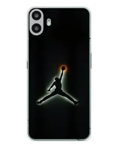 Чехол для Nothing CMF Phone 1 с картинкой «Jordan Gradient Logo» Чехол для Nothing CMF Phone 1 с картинкой «Jordan Gradient Logo»