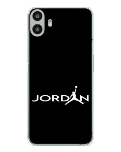 Чехол для Nothing CMF Phone 1 с картинкой «Jordan White Logo» Чехол для Nothing CMF Phone 1 с картинкой «Jordan White Logo»