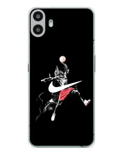 Чехол для Nothing CMF Phone 1 с картинкой «Jordan Jumpman» Чехол для Nothing CMF Phone 1 с картинкой «Jordan Jumpman»