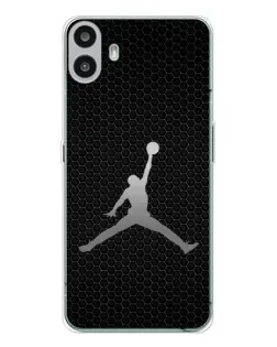 Чехол для Nothing CMF Phone 1 с картинкой «Jordan Dark Carbon»