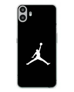Чехол для Nothing CMF Phone 1 с картинкой «Jordan Silhouette»