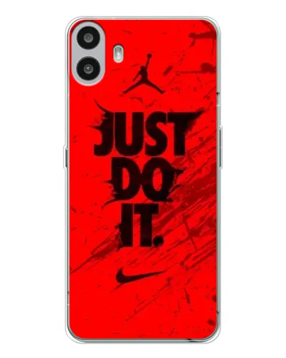 Чехол для Nothing CMF Phone 1 с картинкой «Nike Just Do It» Чехол для Nothing CMF Phone 1 с картинкой «Nike Just Do It»