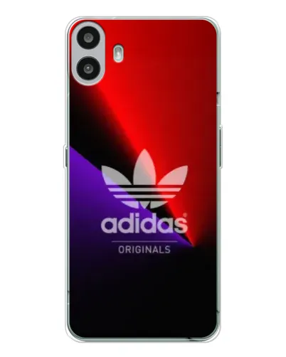 Чехол для Nothing CMF Phone 1 с картинкой «Adidas Red Neon» Чехол для Nothing CMF Phone 1 с картинкой «Adidas Red Neon»