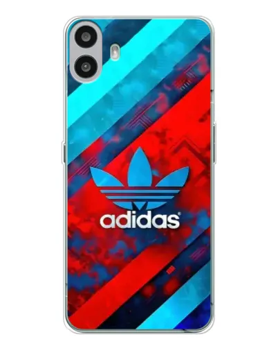 Чехол для Nothing CMF Phone 1 с картинкой «Абстракция Adidas» Чехол для Nothing CMF Phone 1 с картинкой «Абстракция Adidas»