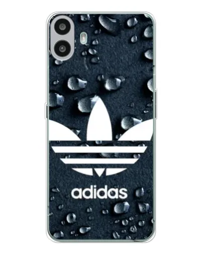 Чехол для Nothing CMF Phone 1 с картинкой «Adidas Trefoil Blue» Чехол для Nothing CMF Phone 1 с картинкой «Adidas Trefoil Blue»