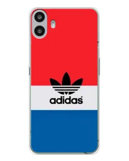Чехол для Nothing CMF Phone 1 с картинкой «Ретро блоки Adidas» Чехол для Nothing CMF Phone 1 с картинкой «Ретро блоки Adidas»