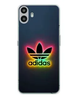 Чехол для Nothing CMF Phone 1 с картинкой «Неоновый Adidas» Чехол для Nothing CMF Phone 1 с картинкой «Неоновый Adidas»