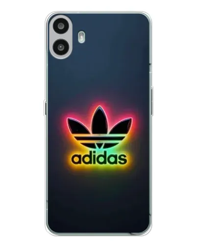 Чехол для Nothing CMF Phone 1 с картинкой «Неоновый Adidas» Чехол для Nothing CMF Phone 1 с картинкой «Неоновый Adidas»