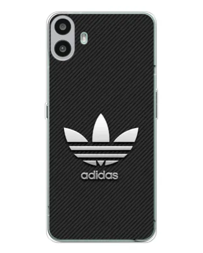 Чехол для Nothing CMF Phone 1 с картинкой «Adidas Карбоновая текстура» Чехол для Nothing CMF Phone 1 с картинкой «Adidas Карбоновая текстура»