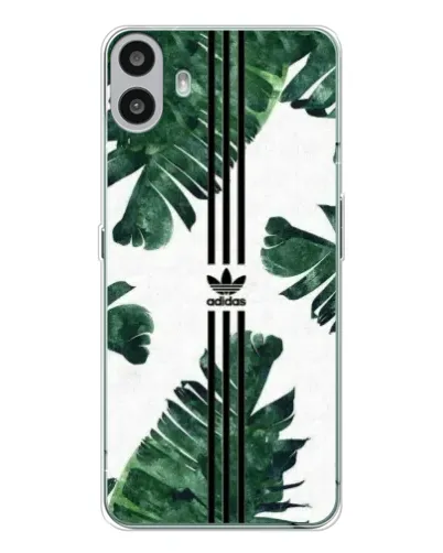 Чехол для Nothing CMF Phone 1 с картинкой «Пальмовые листья адидас» Чехол для Nothing CMF Phone 1 с картинкой «Пальмовые листья адидас»