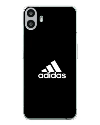Чехол для Nothing CMF Phone 1 с картинкой «Черная классика Adidas» Чехол для Nothing CMF Phone 1 с картинкой «Черная классика Adidas»