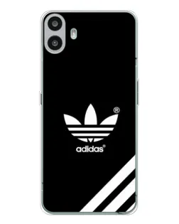 Чехол для Nothing CMF Phone 1 с картинкой «Adidas с диагональными полосами»