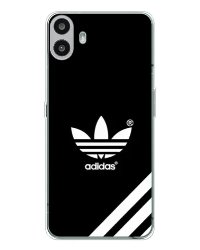 Чехол для Nothing CMF Phone 1 с картинкой «Adidas с диагональными полосами» Чехол для Nothing CMF Phone 1 с картинкой «Adidas с диагональными полосами»