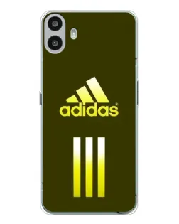 Чехол для Nothing CMF Phone 1 с картинкой «Оливковый градиент Adidas»
