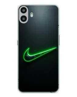 Чехол для Nothing CMF Phone 1 с картинкой «Неоновый контур Nike» Чехол для Nothing CMF Phone 1 с картинкой «Неоновый контур Nike»