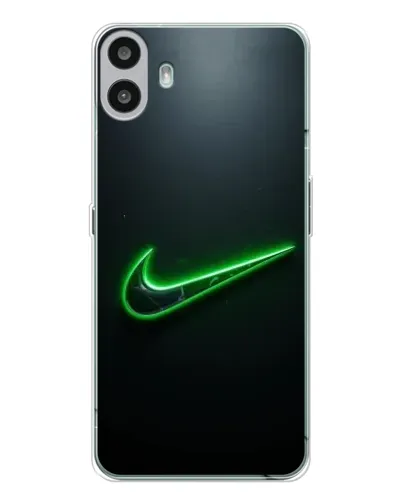 Чехол для Nothing CMF Phone 1 с картинкой «Неоновый контур Nike» Чехол для Nothing CMF Phone 1 с картинкой «Неоновый контур Nike»