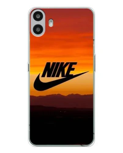 Чехол для Nothing CMF Phone 1 с картинкой «Nike — вечерний горизонт» Чехол для Nothing CMF Phone 1 с картинкой «Nike — вечерний горизонт»