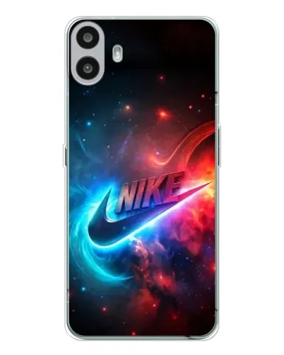 Чехол для Nothing CMF Phone 1 с картинкой «Огненный логотип Nike» Чехол для Nothing CMF Phone 1 с картинкой «Огненный логотип Nike»