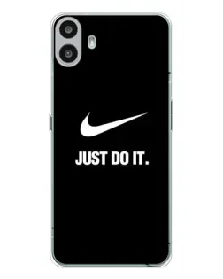 Чехол для Nothing CMF Phone 1 с картинкой «Классический принт Nike»