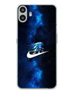 Чехол для Nothing CMF Phone 1 с картинкой «Звездный путь Nike»