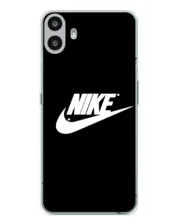 Чехол для Nothing CMF Phone 1 с картинкой «Мазки краски Nike»