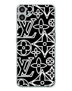 Чехол для Nothing CMF Phone 1 с картинкой «Черно-белый узор LV» Чехол для Nothing CMF Phone 1 с картинкой «Черно-белый узор LV»