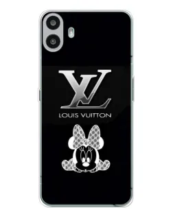 Чехол для Nothing CMF Phone 1 с картинкой «LV и Минни Маус»