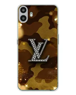 Чехол для Nothing CMF Phone 1 с картинкой «Камуфляжный Louis Vuitton»