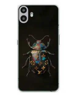 Чехол для Nothing CMF Phone 1 с картинкой «LV — мраморный принт»