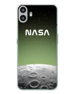 Чехол для Nothing CMF Phone 1 с картинкой «NASA — лунный градиент»