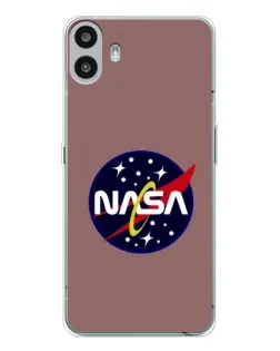 Чехол для Nothing CMF Phone 1 с картинкой «NASA — ретро космос»