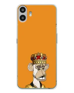 Чехол для Nothing CMF Phone 1 с картинкой «Золотая обезьяна Bored Ape» Чехол для Nothing CMF Phone 1 с картинкой «Золотая обезьяна Bored Ape»