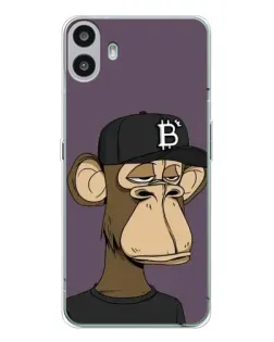 Чехол для Nothing CMF Phone 1 с картинкой «Bored Ape в кепке» Чехол для Nothing CMF Phone 1 с картинкой «Bored Ape в кепке»