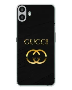 Чехол для Nothing CMF Phone 1 с картинкой «Золотой логотип Gucci» Чехол для Nothing CMF Phone 1 с картинкой «Золотой логотип Gucci»