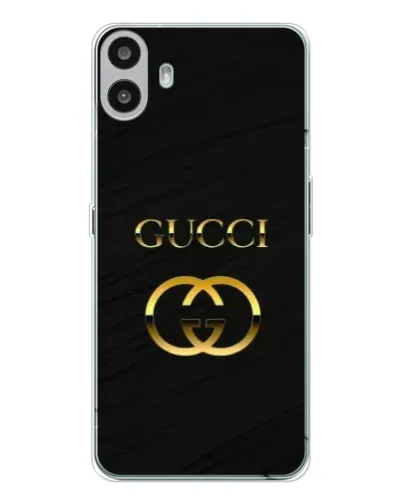 Чехол для Nothing CMF Phone 1 с картинкой «Золотой логотип Gucci» Чехол для Nothing CMF Phone 1 с картинкой «Золотой логотип Gucci»