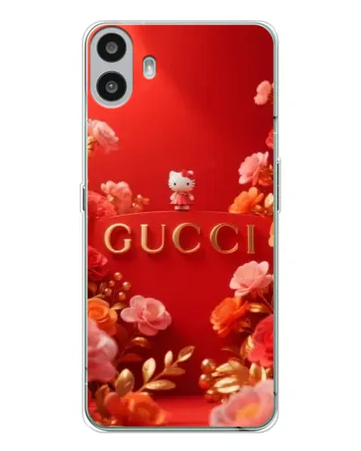 Чехол для Nothing CMF Phone 1 с картинкой «Gucci — золотой сад» Чехол для Nothing CMF Phone 1 с картинкой «Gucci — золотой сад»