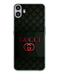 Чехол для Nothing CMF Phone 1 с картинкой «Gucci — стеганый черный» Чехол для Nothing CMF Phone 1 с картинкой «Gucci — стеганый черный»
