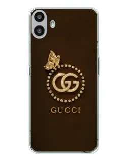Чехол для Nothing CMF Phone 1 с картинкой «Gucci — золотая бабочка» Чехол для Nothing CMF Phone 1 с картинкой «Gucci — золотая бабочка»