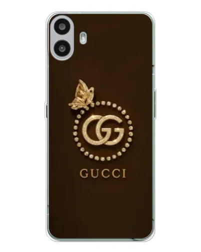 Чехол для Nothing CMF Phone 1 с картинкой «Gucci — золотая бабочка» Чехол для Nothing CMF Phone 1 с картинкой «Gucci — золотая бабочка»