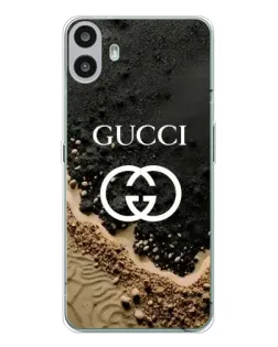 Чехол для Nothing CMF Phone 1 с картинкой «Gucci — песчаные дюны» Чехол для Nothing CMF Phone 1 с картинкой «Gucci — песчаные дюны»
